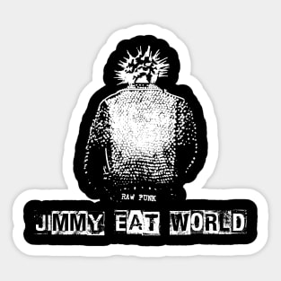 Jimmy eat world Sticker